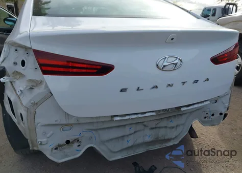 2019 Hyundai Elantra Sel from USA, damaged, VIN 5NPD84LF7KH458352